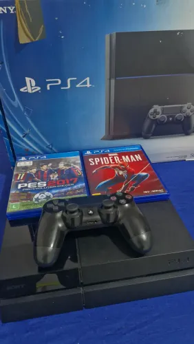 PlayStation 4 completo de 1TB de memória somente venda jundiai