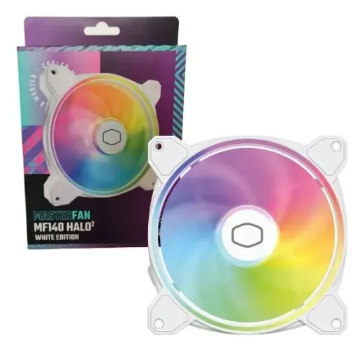 Masterfan MF140 HALO2 white edition