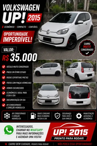 Volkswagen Up! Take 1.0 T. Flex 12V 3P 2015