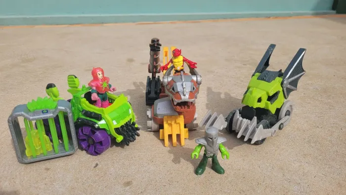 Kit Veículos Monstros Imaginext