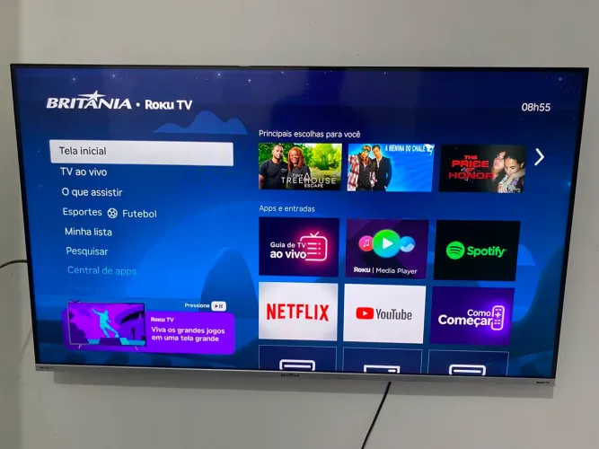 SMART TV BRITÂNIA 50"