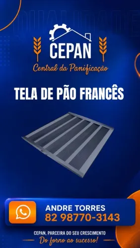 TELA DE PÃO FRANCÊS 58×70