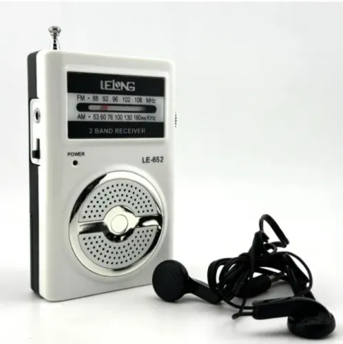 Mini Rádio FM / AM Lelong LE-652