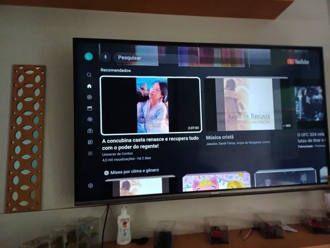 TV SEMP 50 P0LEGADAS COM DEFEITO