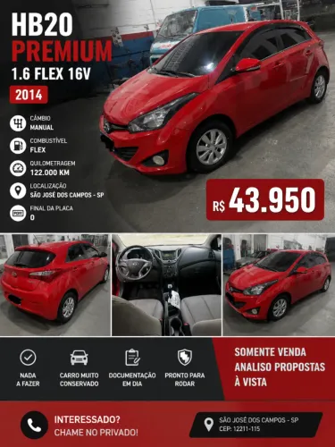 Hyundai HB20 C.style/c.plus 1.6 Flex 16V Aut. 2014