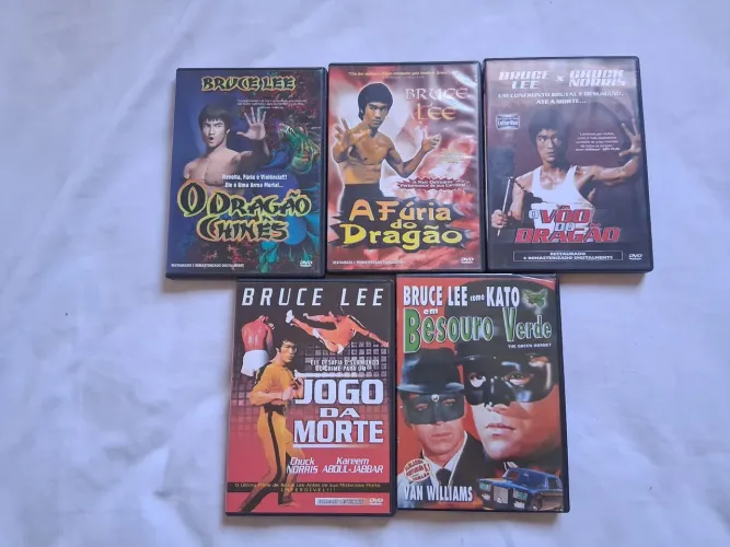 Coleção Bruce Lee - Filmes DVDs