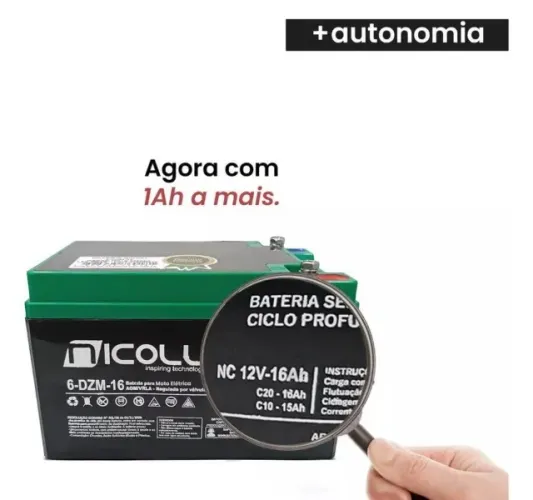 BATERIA DE CHUMBO 12V 16Ah NICOLL