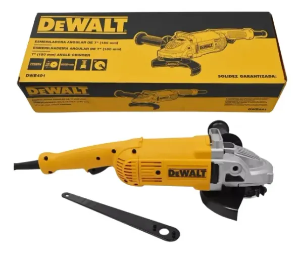 Esmerilhadeira Angular Dewalt 7 Pol. Dwe491br 2.000w