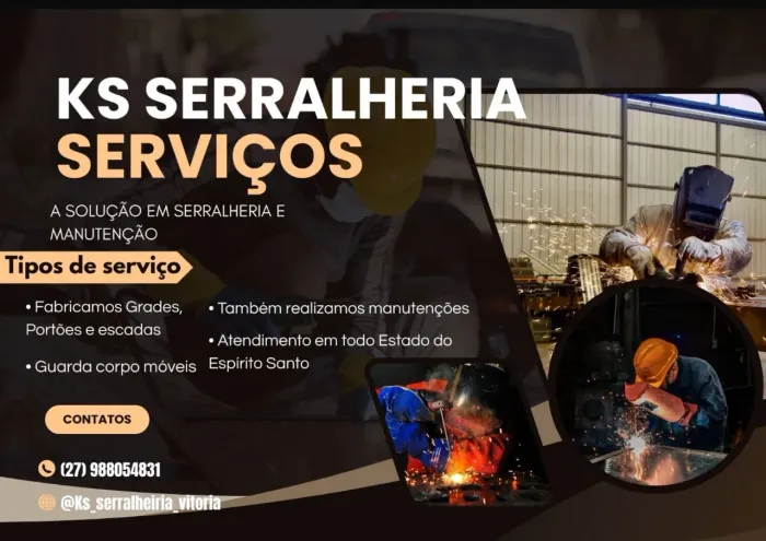 Fabricacao de portas automáticas e serralheria em geral.