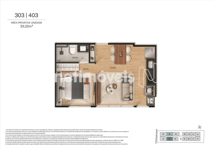 Venda Apartamento 1 quarto Praia do Canto Vitória