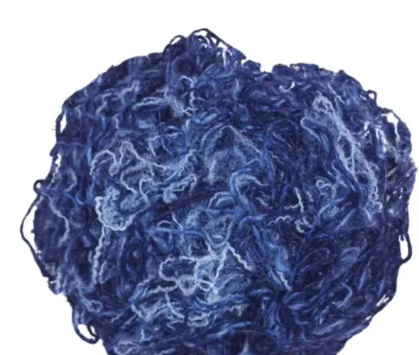 Estopa desfiada Azul de segunda linha 30 kg