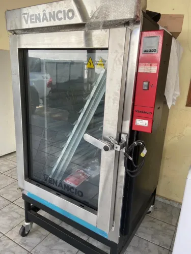 Forno Industrial Venâncio 10 Esteiras a Gás - Zerado