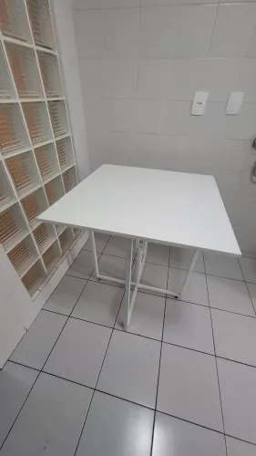 MESA INDUSTRIAL COM TAMPO MDF