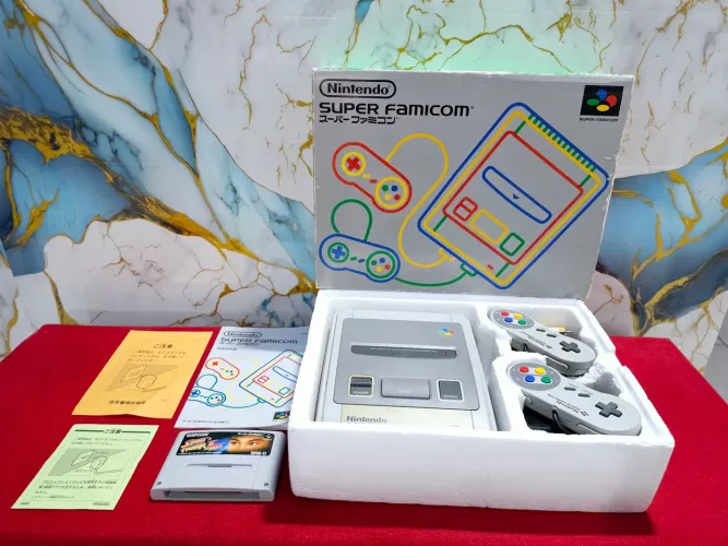 Vendo Super Famicom completo,  serial bate. 