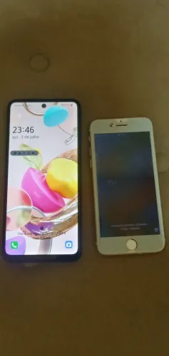 Celular iPhone 8, 128g bateria 100% + celular lgk52