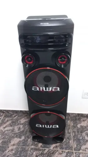 TORRE DE SOM AIWA AWS-T2W-02 / 2300w RMS - COM NOTA FISCAL