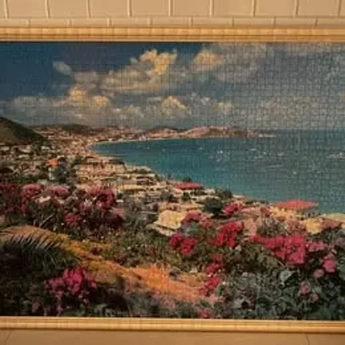 QUADRO MONTADO QUEBRA CABEÇA - 3000 PEÇAS - A PAISAGEM