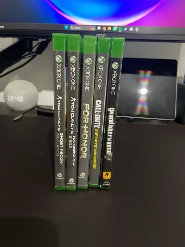 Jogos em mídia física Xbox one