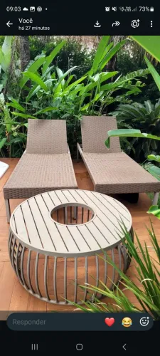 Espreguiçadeira pra jardim