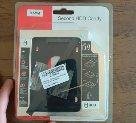 SSD 512GB KingSpec + Caddy p/ Notebook