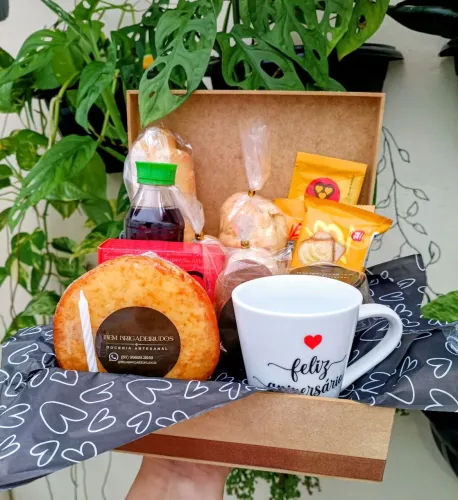 Cesta Café Aniversário