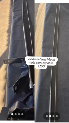 Antena Maria mole com suporte
