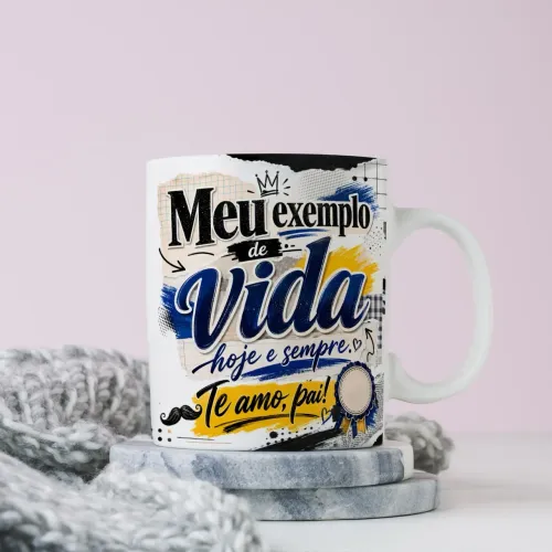 CANECA DIA DOS PAIS PERSOLIZADA