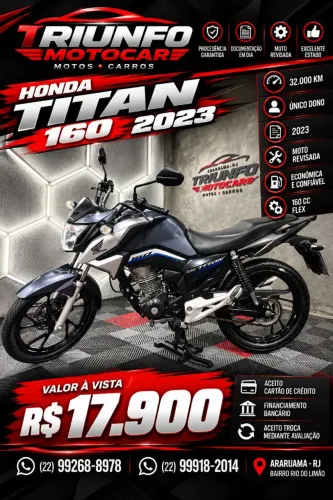 CG TITAN 160cc documento ok ACEITO TROCA