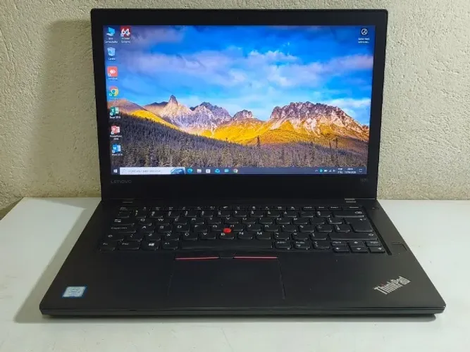 Notebook Lenovo i5 7Gen, 8GB ram DDR3, SSD de 240GB. Bateria 2 horas. TOP. Novíssimo