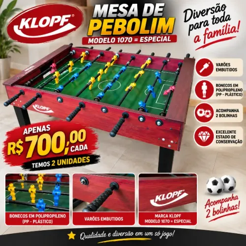 Mesa de pebolim