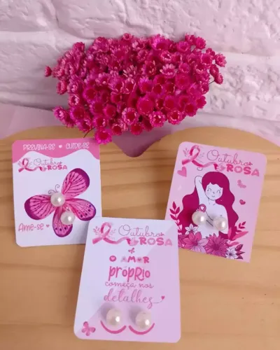 Lembrancinhas outubro rosa