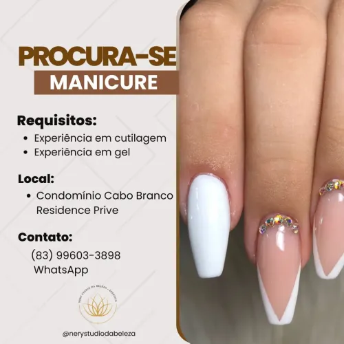 Vaga para manicure