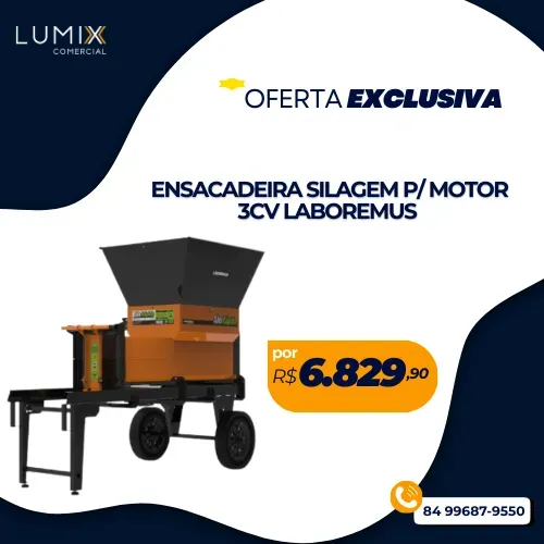 ENSACADEIRA SILAGEM P/ MOTOR 3CV LABOREMUS