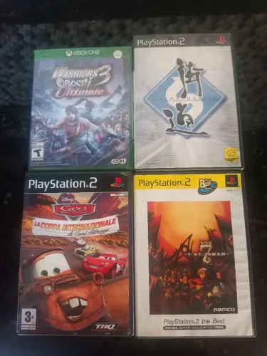 Jogos Xbox one e ps2