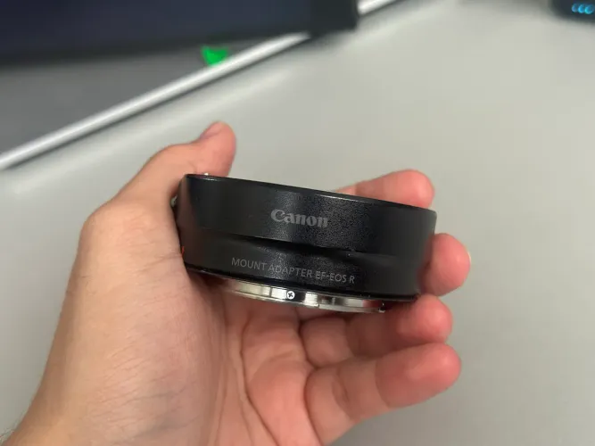 Adaptador cânon RF para EF