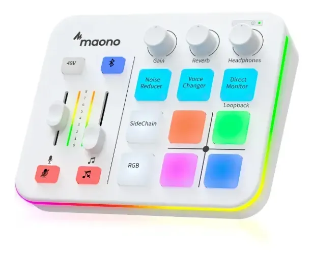 Mixer de áudio gamer Maono Maonocaster G1 Neo
