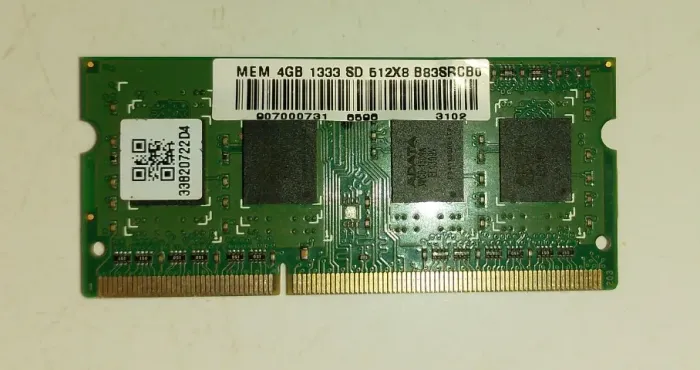 Memória 4GB DDr3 1333mhz para notebook