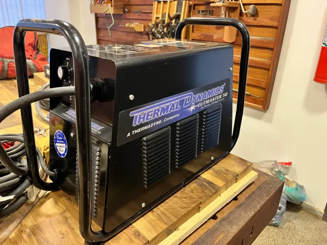 Máquina corte a plasma 50a Thermal Dynamics - importada