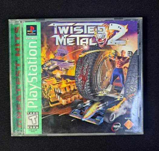 Twisted Metal 2 Original Playstation 1 - Americano - PS1