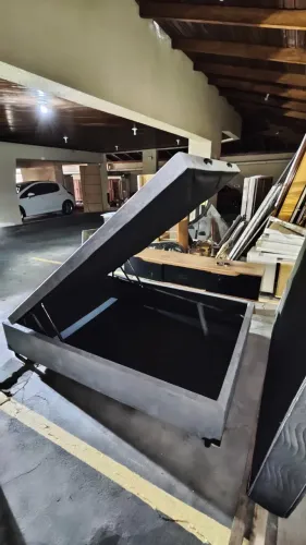 Cama box baú casal nova