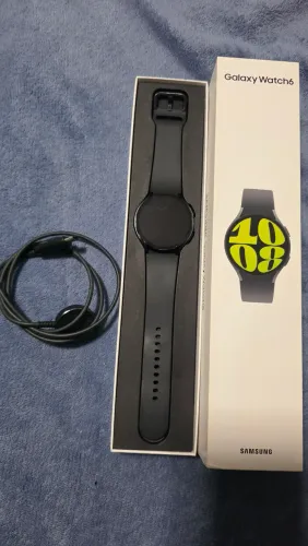 Samsung Galaxy Watch 6 44mm LTE (4G/eSIM) - Completo na Caixa + 2 Pulseiras Extras
