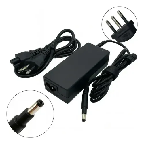 Fonte Carregador Para Notebook Hp - 19.5v 3.33a 65w Preto