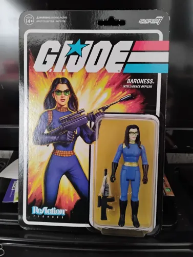Comandos em Ação GI Joe Super 7 React Super 7