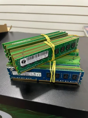 Lote de memória DDR3 DESKTOP