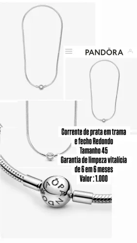 Colar Pandora