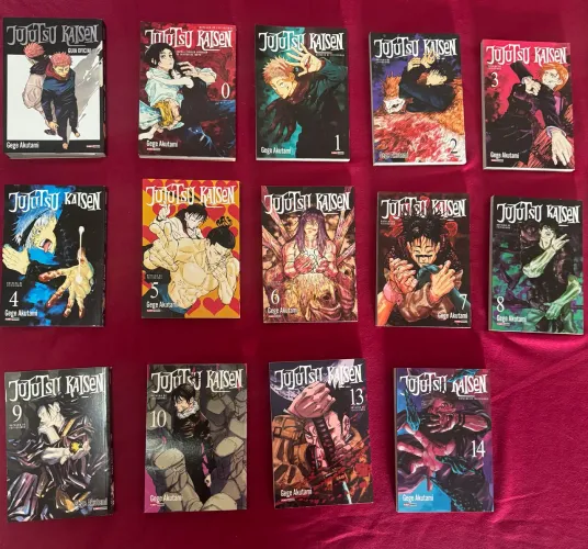 Jujutsu Kaisen Coleção mangás
