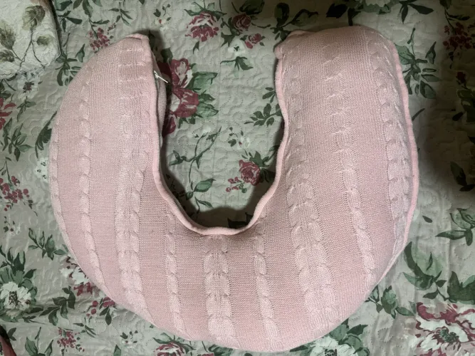 Almofada de Amamentação Tricot - Antialérgica - Com capa Removível