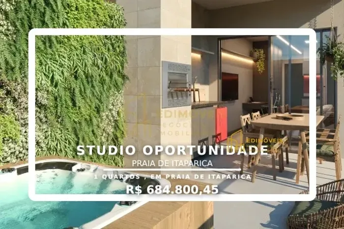 Studio Garden em Praia de Itaparica: onde seu investimento se valoriza!