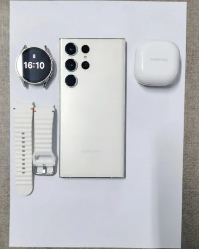 KIT SAMSUNG COMPLETO - S23 ULTRA 512GB + WATCH 7 + BUDS FE