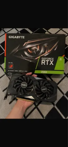 Placa de vídeo Gigabyte GeForce RTX 2060 6GB - Windforce